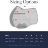 illustrated measurement of the saddle pad